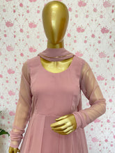 Orchid solid anarkali - kasumi.in